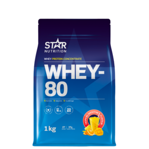 Whey-80 Myseprotein 1 kg