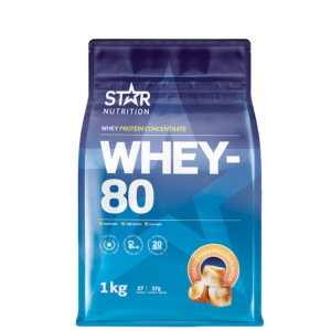 Whey-80 Myseprotein 1 kg