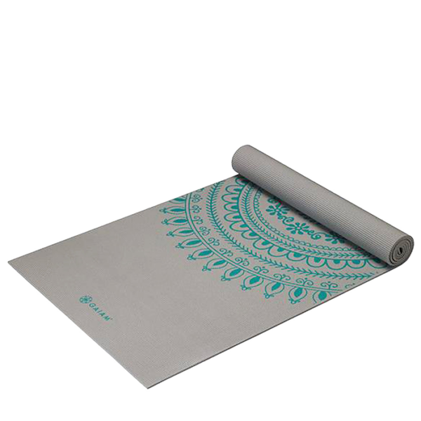 6mm Yoga Mat Teal Marrakesh Longer/Wider