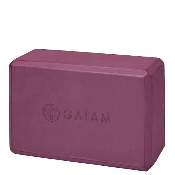 Gaiam Midnight Plum Block