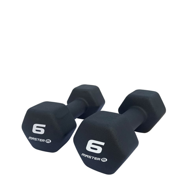 Master Fitness NeoprenDumbbell Pair