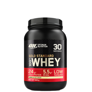 100% Whey Gold Standard Myseprotein 908 g