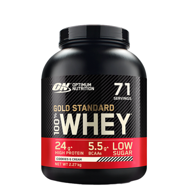 100% Whey Gold Standard Myseprotein 2273 g