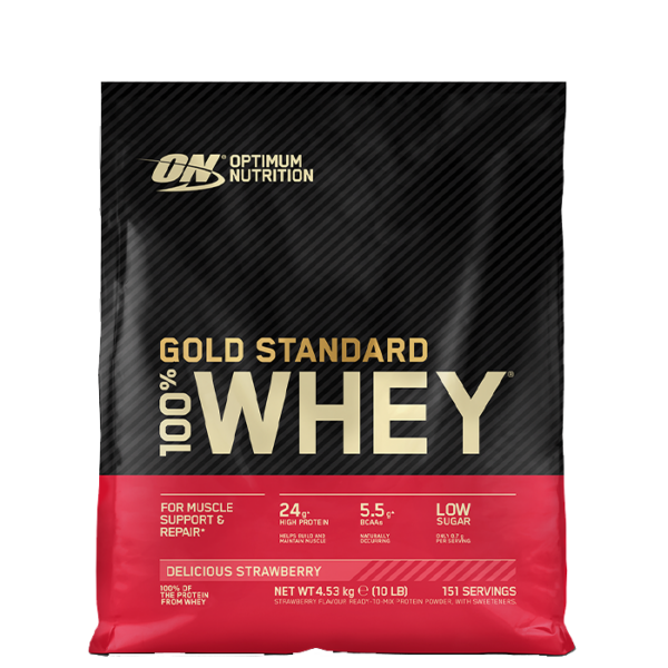 100% Whey Gold Standard Myseprotein 4545 g