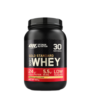 100% Whey Gold Standard Myseprotein 908 g