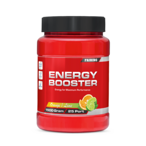 Energy Booster Karbohydratlader med Elektrolytter Appelsin/Lime 1500 g