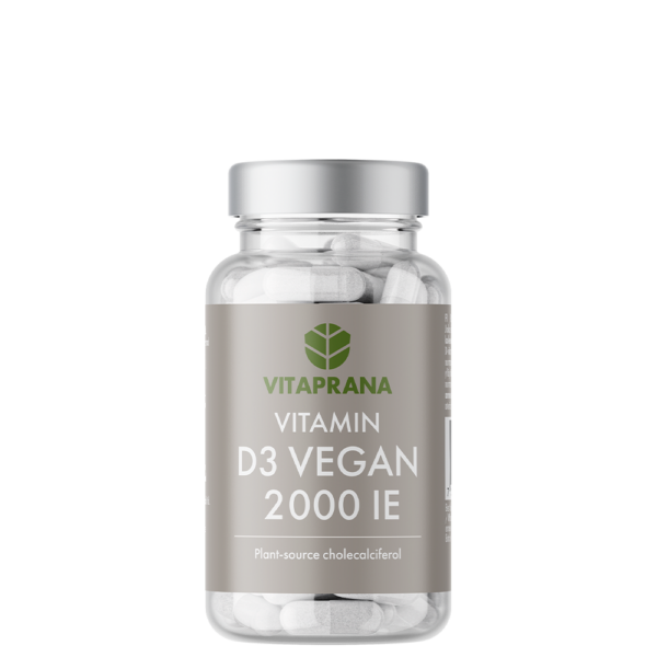 Vitamin D3 Vegan 2000 IE 110 kapsler