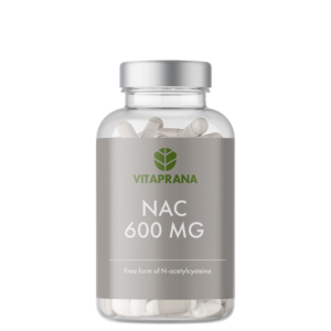 NAC 600 mg Aminosyre 100 kapsler