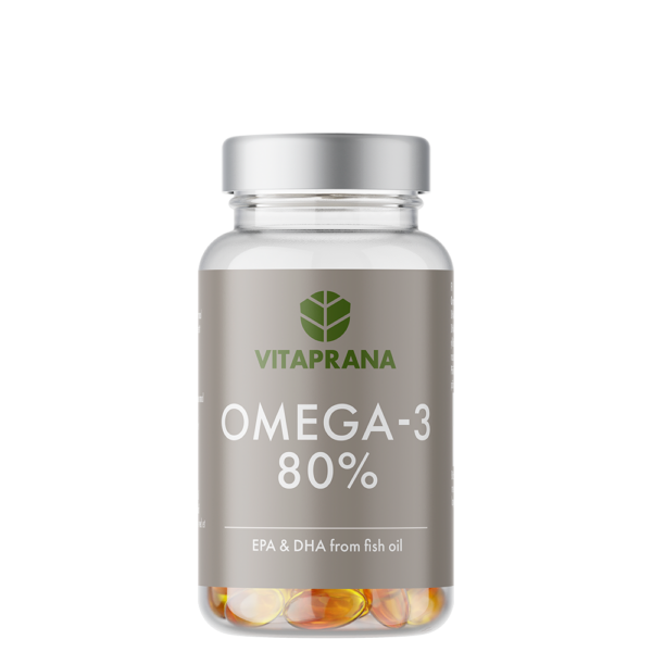 Omega-3 80% 100 kapsler