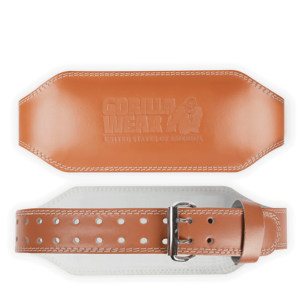 6 Inch Padded Leather Belt