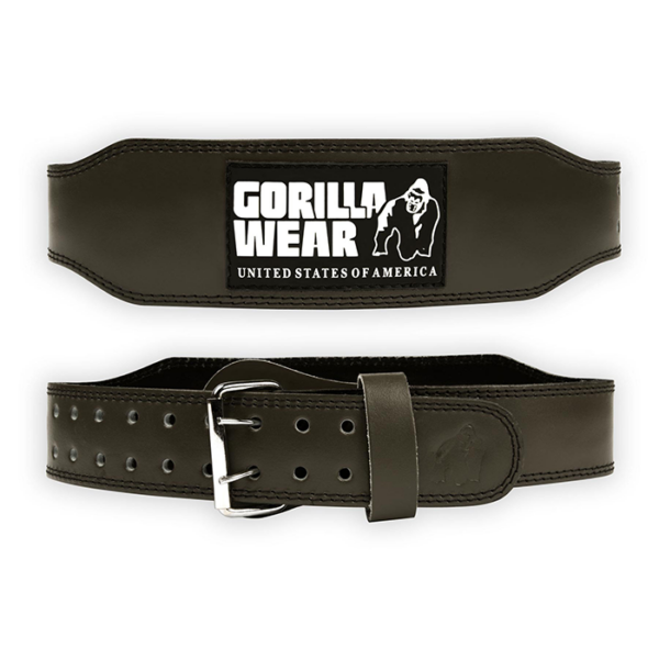 4 Inch Padded Leather Belt