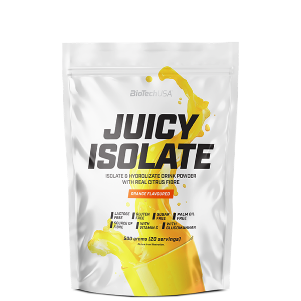 Juicy Myseproteinisolat 500 g Appelsin