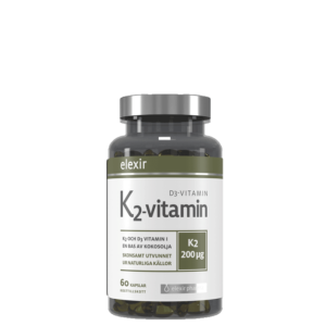 Vitamin K2+D3 200 mcg 60 kapsler