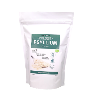 Ekologisk Psyllium Hela Skal 400 g