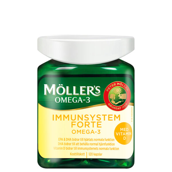 Möllers Immunsystem Forte Omega-3 120 st