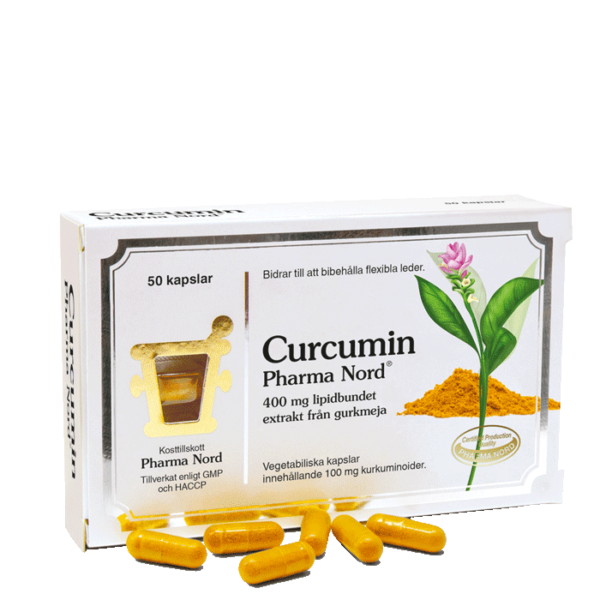 Curcumin 50 kapsler