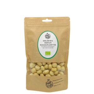 Økologiske Naturelle Macadamianøtter 250 g