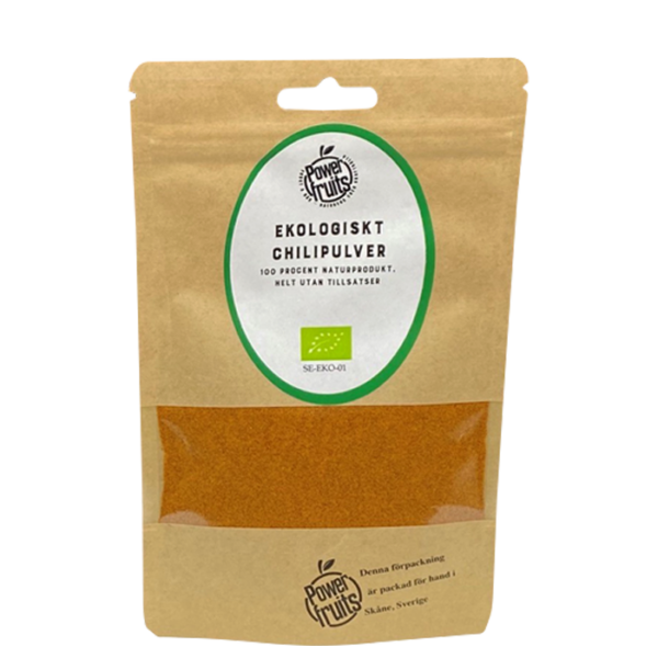 Økologiskt Chilipulver 200 g