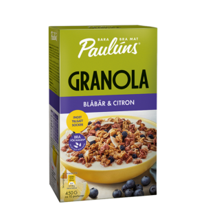 Granola Blåbær Sitron 450 g