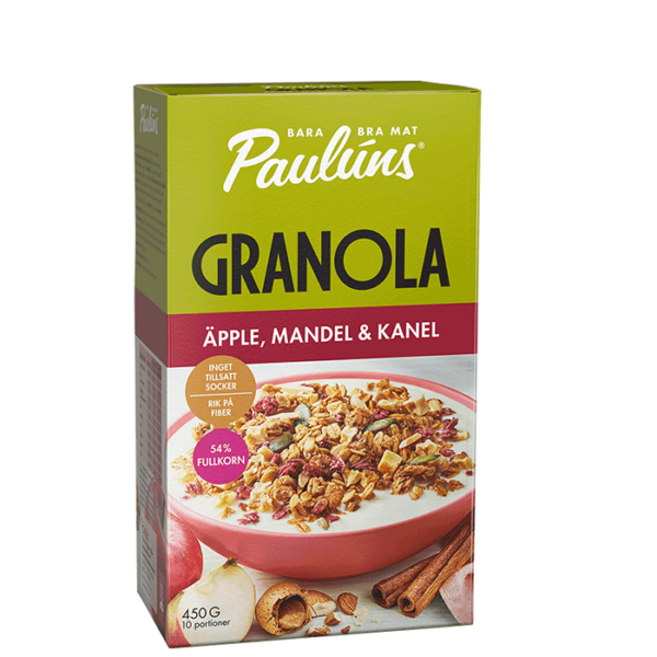 Granola Eple Mandel Kanel 450 g