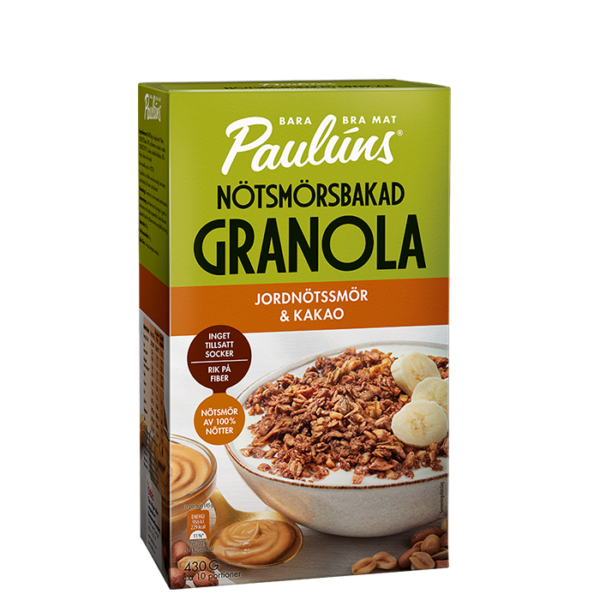 Granola Peanøttsmør Kakao 430 g