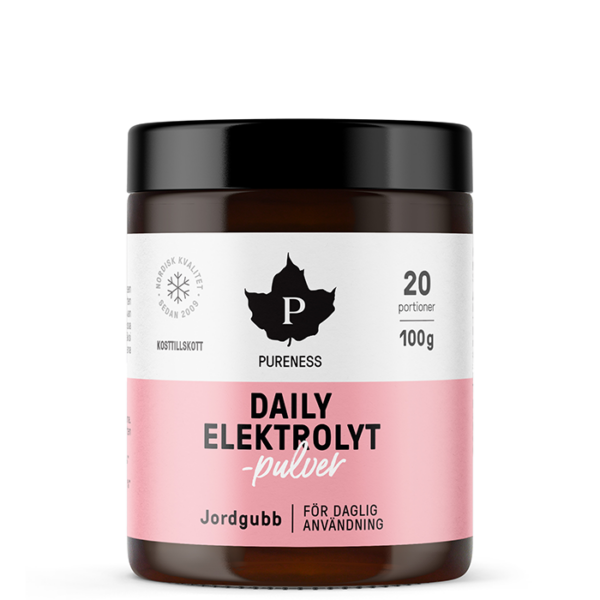 Daily Elektrolyttpulver Jordbær 100 g