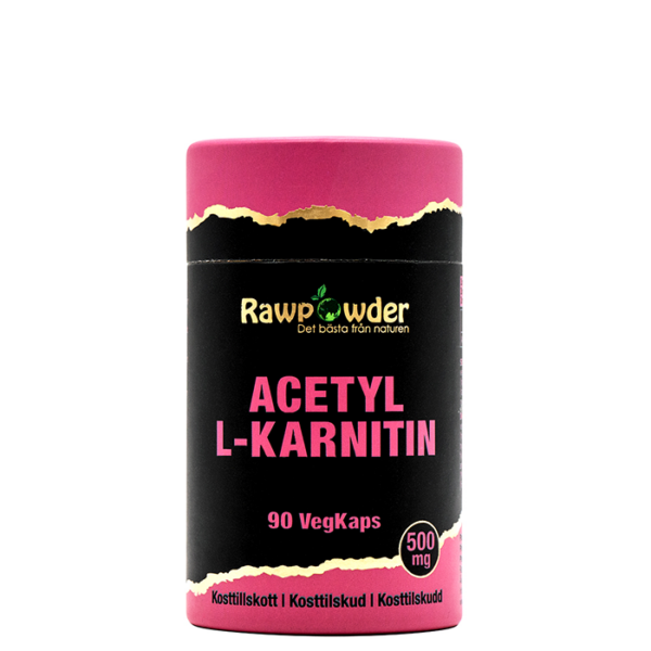 Acetyl L-Karnitin 500 mg 90 kapsler