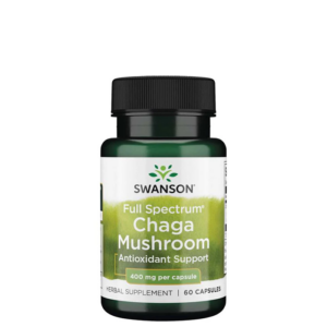 Full Spectrum Chaga Mushroom 400 mg 60 kapsler