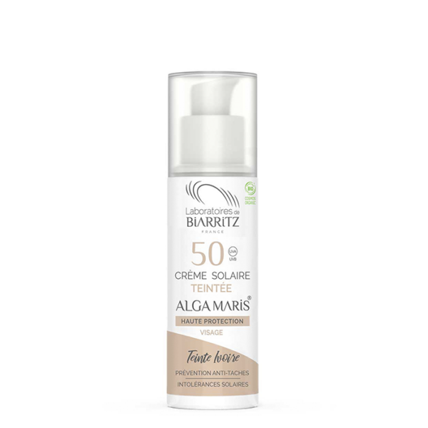 Tonet Solkrem for Ansiktet Ivory SPF50 50 m