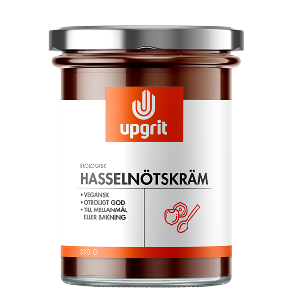 Hasselnøttkrem ØKO 330 g