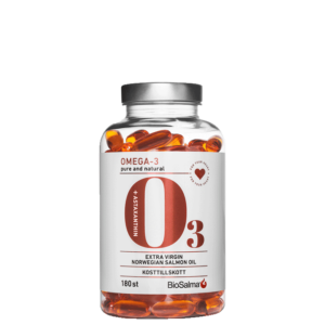 Omega-3 Lakseolje 1000mg 180 kapsler