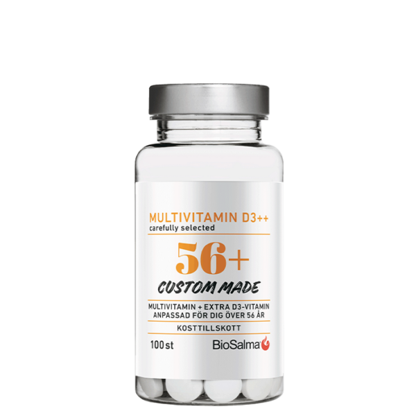 Multivitamin 56+ D3++ 100 kapsler