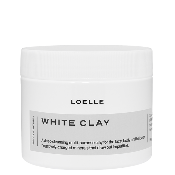 Loelle Moroccan Rhassoul Clay White