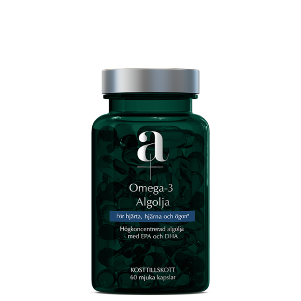 Omega-3 algeolje 60 myke kapsler