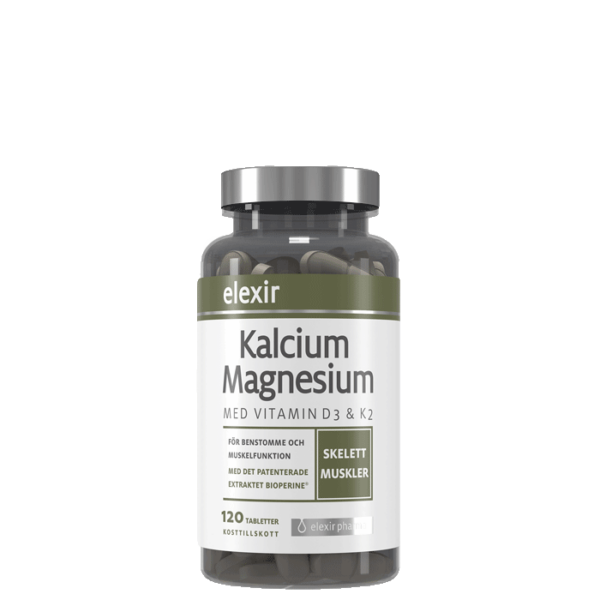 Kalcium Magnesium 120 tabletter