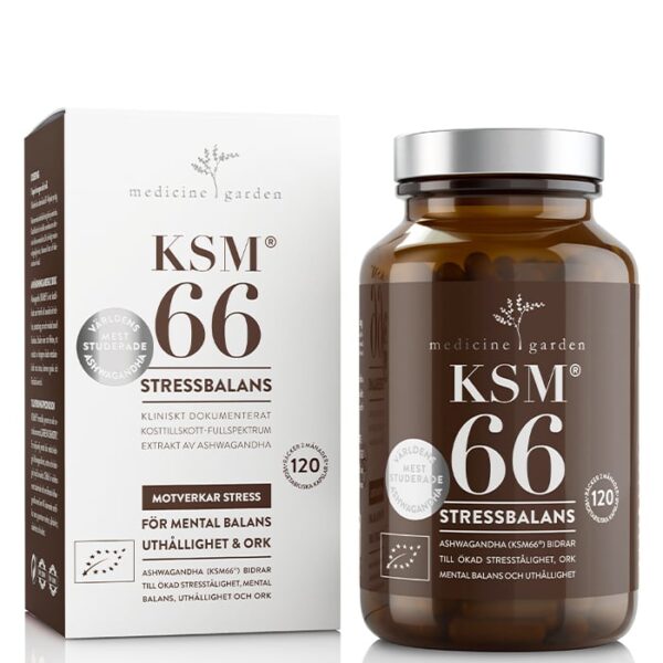 KSM66 Ashwagandha EKO 120 kapsler