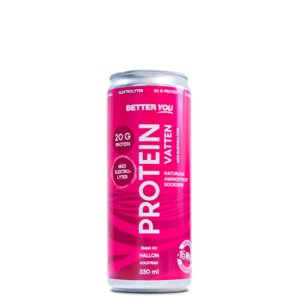 Proteinvann Elektrolytt Bringebær 330 ml