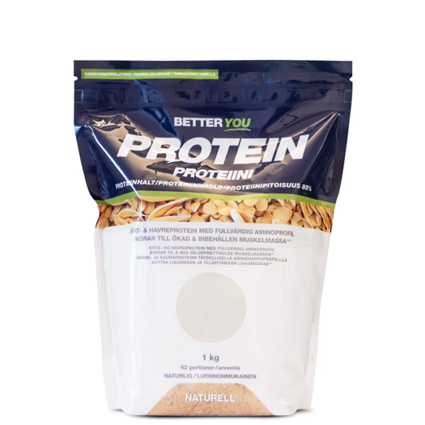 Erte- og havreprotein 1 kg Naturell