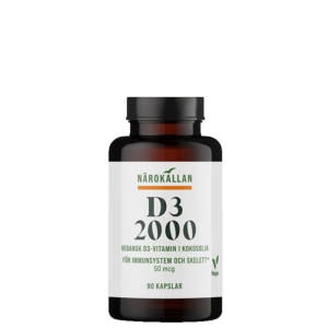 D3 2000 Vegan 90 kapslar