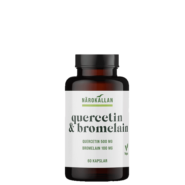 Quercetin & Bromelain 60 kapslar