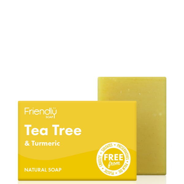 Såpe Tea Tree & Gurkemeie 95 g