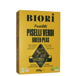 Grønn Ertepasta Fusilli Glutenfri 250 g