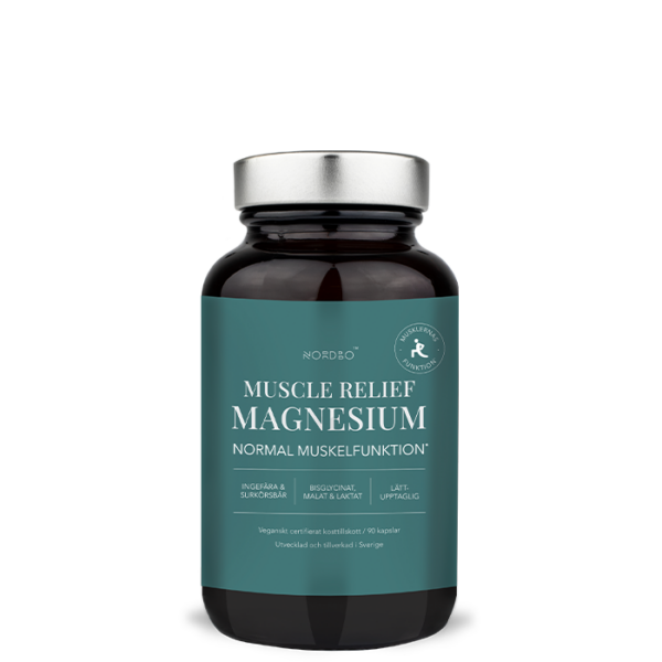 Muscle Relief Magnesium 90 kapsler