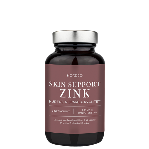 Skin Support Zink 90 kapsler