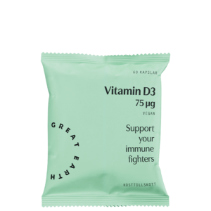 Vitamin D3 Vegan 75 ug Refill 60 kapslar