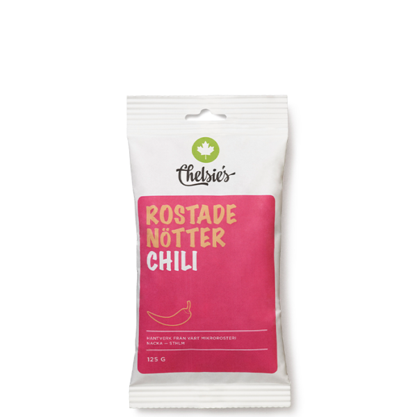 Ristede Nøtter Chili 125 g