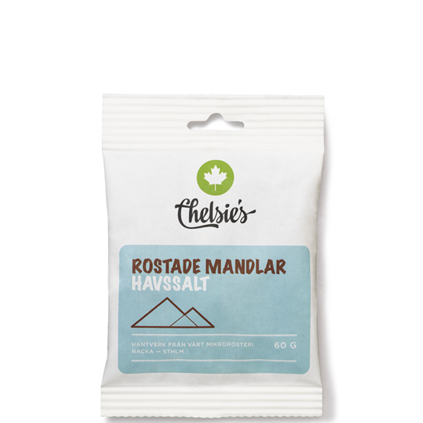 Ristede Mandler Havsalt 60 g