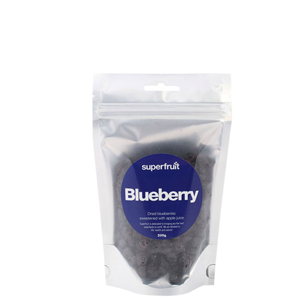 Blueberries tørkede