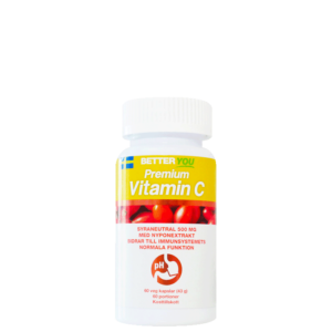 Premium Vitamin C 60 kapsler