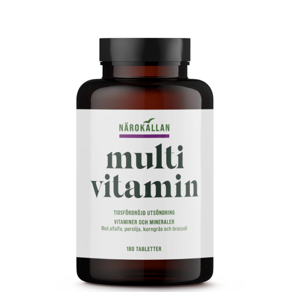 Multivitamin Tidsforsinket 180 Tabletter